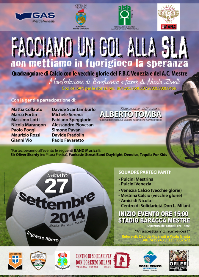 27 Settembre 2014 Stadio BARACCA di Mestre - ore 15.00